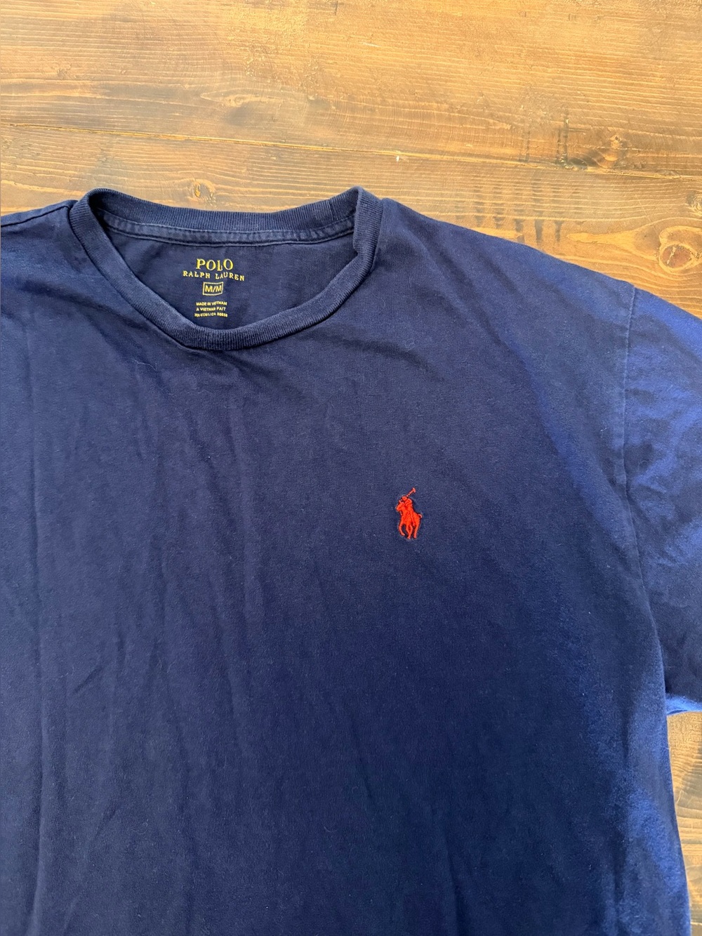 Polo Ralph Lauren Navy Blue T-Shirt – Men’s Medium - Picture 2 of 6